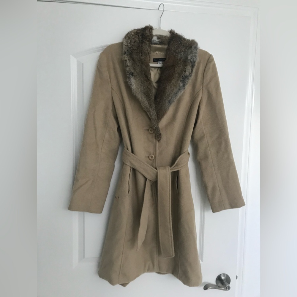 For Joseph Vintage Jacket with fur collar